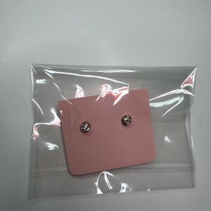 Pink Stud Earrings